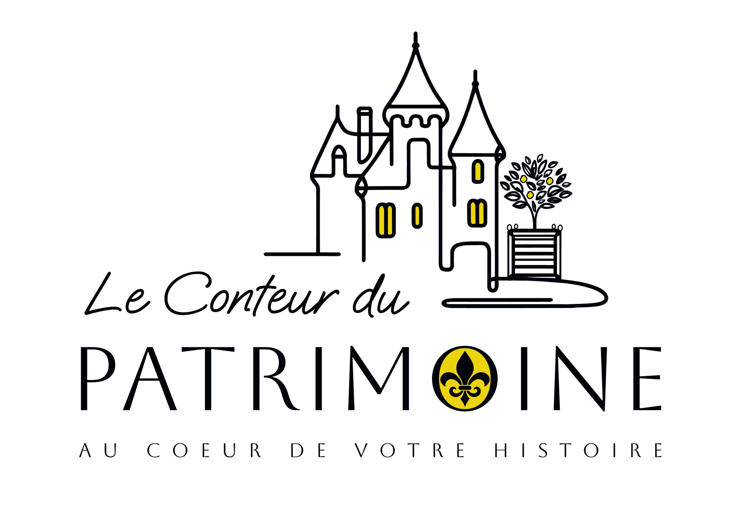 Le conteur du patrimoine - Logo